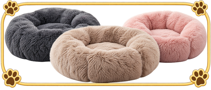 Fluffy hundeseng