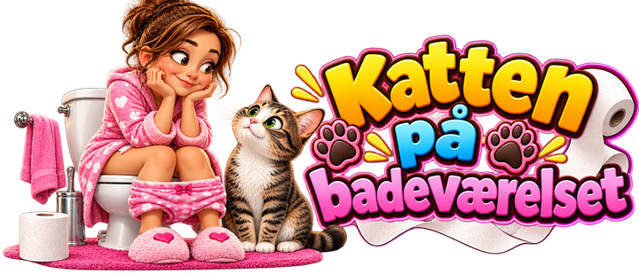 Katten på badeværelset