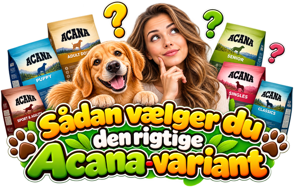 Sådan vælger du den rigtige Acana-variant